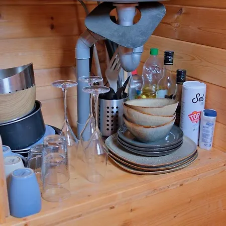 Апартаменты Le Temps D'une Bulle - Tiny House - Climatisation